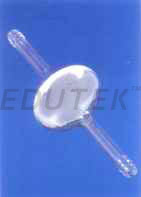 FILTERING TUBE WITH SINTERED DISC, SEALED IN CENTRE WITH REDUCED ENDS, (PIPE LINE FILTER) POROSITY GRADE 1 

OR 2 OR 3 OR 4
